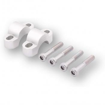 Aumento 15mm Staffa Morsetto LSL Ø28,6mm Argento