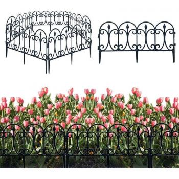 5pcs Outdoor Garden Wire Border Fencing