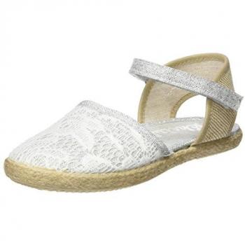 CHEIW 47110 Sandálias Chochet Prata Infantil