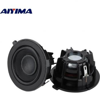AIYIMA 1.5 Inch Neodymium Mid-Tweeter Speaker 4 Ohm 5W