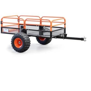 Remorque Wiltec pour ATV – Basculante – 680 kg – 2159 x 1219 x 762 mm