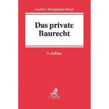 Locher, Horst: Das private Baurecht