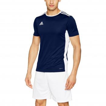 Adidas Kinder Entrada 18 Shirt, Dunkelblau/Weiß