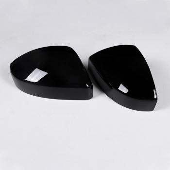 2pcs Black ABS Plastic Side Mirror Cover for Land Rover Discovery 4, 5 Sport