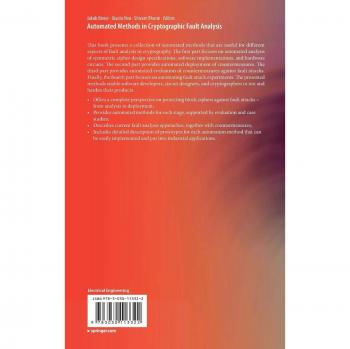 Automated Methods in Cryptographic Fault Analysis