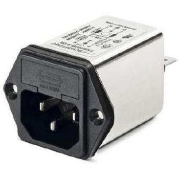 Filtro Schaffner C14 10A 250V con Fusible de 5x20mm