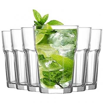 Aras Clear Highball Glasses Set