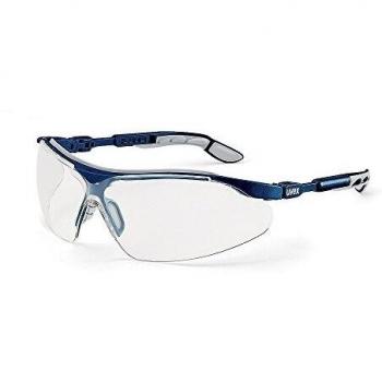 Uvex 9160 i‑VO Arbeitsbrille – Grau, transparente Folie