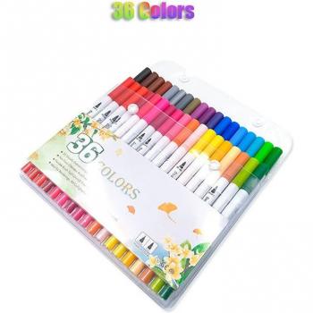 Dual Tip Brush Markers