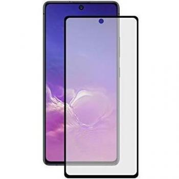 KSIX Extreme 2.5D Schutzglas für Samsung Galaxy A91/S10 Lite, 1 Stück, Schwarz