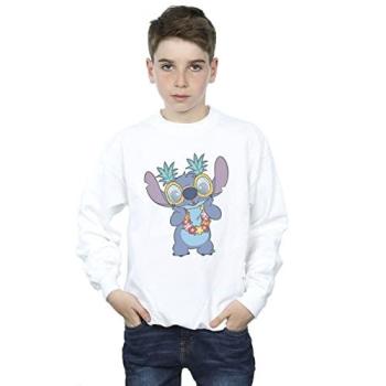 Boy’s Lilo & Stitch Tropical Theme Shirt – 5 to 6 Years, White