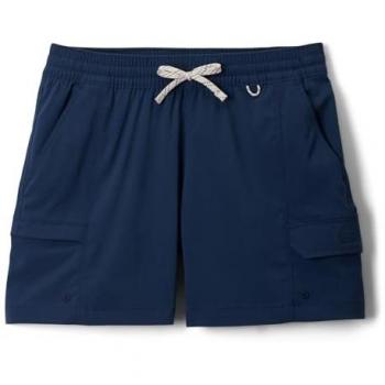 Columbia Pantaloni Corti Tech Trail Utility Girls Collegiate Navy 10-12 anni