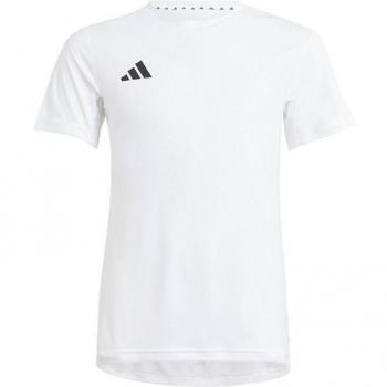 Adidas Jungen Team T-Shirt Weiß Größe 164
