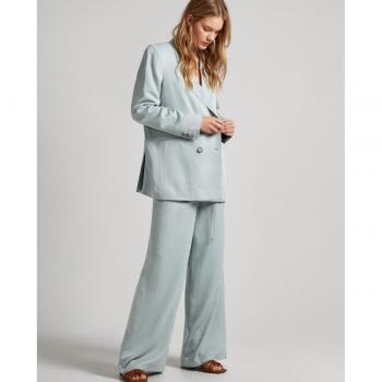 Pantalón palazzo de mujer Pepe Jeans verde menta