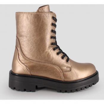 Botines de piel tipo militar para mujer Blogger