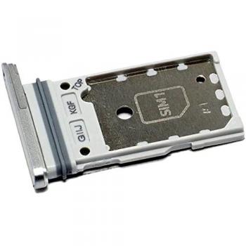 Tiroir SIM blanc OEM – Samsung Galaxy S21 FE (SM‑G990B/SM‑G990B‑DS)