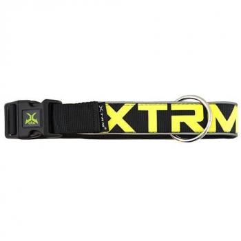 Collare per Cani X-TRM Neon Flash Nero 20mm