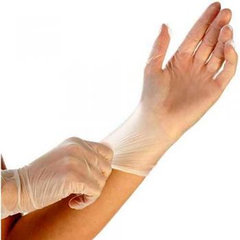 Hygonorm Einweg-Vinylhandschuh Optimal; Kleidergröße S; transparent; 100 Stück / Packung