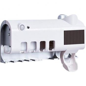 UV Toothbrush Sterilizer with Toothpaste Dispenser