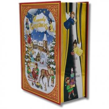 Große Weihnachtsdose im Buchformat