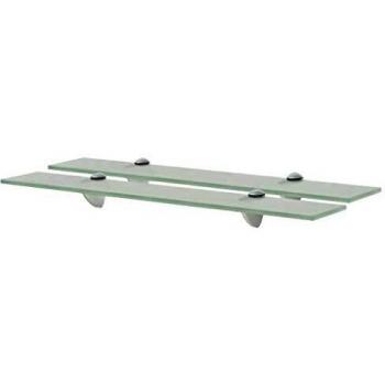 Floating Shelves 2 pcs 60x10 cm 8 mm vidaXL