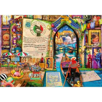 Puzzle 2D Life is an Open Book Venice Bluebird