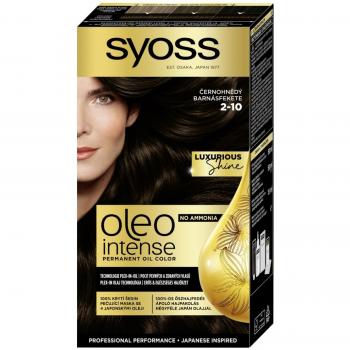 Syoss Oleo Intense permanente Haarfarbe Öl 2‑10: Black Brown (Ein Stück)