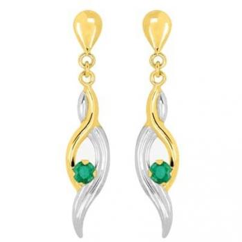 Lueur Verdoyante – Boucles Pendantes pour Femmes