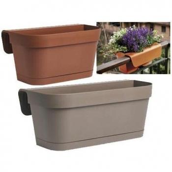 Terracotta B‑Smart Vaso con Sotto Ventilazione – 46 cm