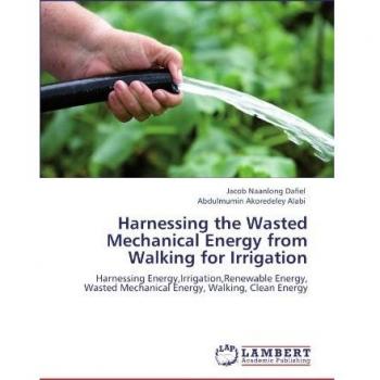Harnessing the Wasted Mechanical Energy from Walking for Irrigation