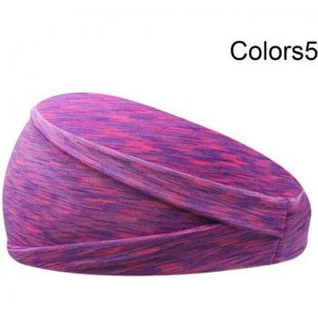 Men's and Women's Elastic Sweat Headbands