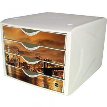 Schubladenbox 'the chameleon', Dekor big apple helit H6129676 (4012086019384)