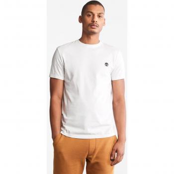 T-shirt col rond Timberland Dunstan River blanc