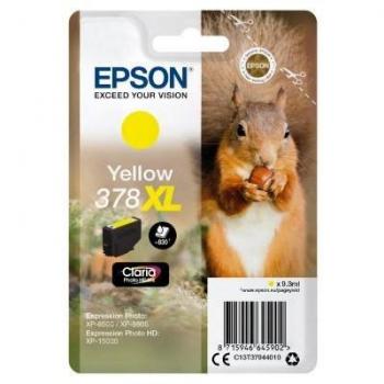 EPSON T3794 (378XL) AMARILLO CARTUCHO DE TINTA ORIGINAL C13T37944010