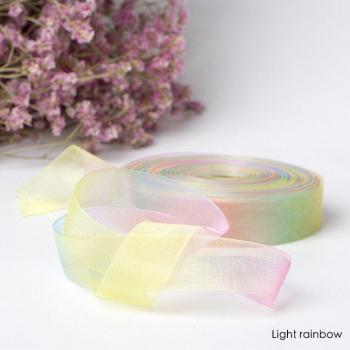 Colorful Gradient Organza Ribbon Roll