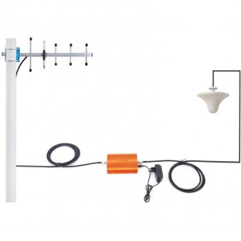 Booster Segnale Cellulare con Antenna e Cavo da 10 Metri Integrato