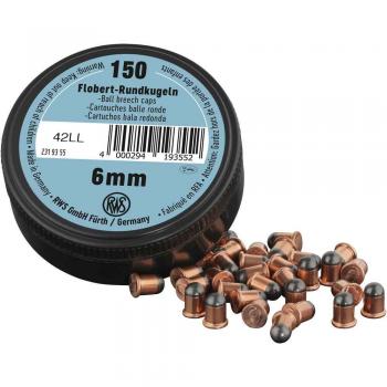 RWS 6 mm Flobert Kugeln, 150‑Stück-Set