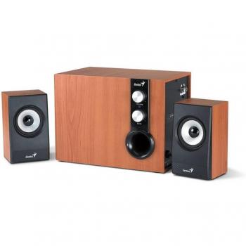 Enceinte Genius 31730972100 pour MP3 & iPod Marron
