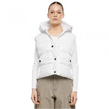 Urban Classics Recycled Puffer Vest – Womens’ 2XL, White