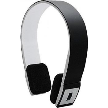 Schwarzes Denver BTH‑201 Bluetooth‑Headset, 10 m Tragebereich, Akku