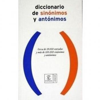 Diccionario de sinónimos y antónimos