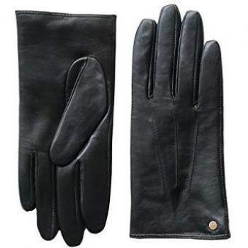 Couture YISEVEN : Gants en cuir mouton, doublure laine, 3-point touch, XXXL, vert forêt