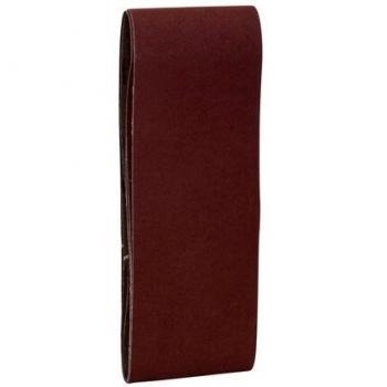 Bosch Sanding Belt 75mm x 457mm G180 Grit Red Pack of 3