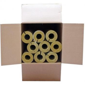 Steinwolle Rohrschale 4 m Austroflex – 54 × 56 mm, alukaschiert, 100 % EnEV‑sicher