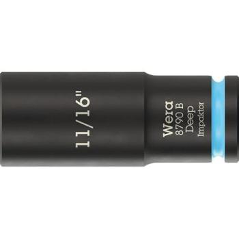 Douille 8790 B Wera 3/8 11/16 Impaktor Profonde