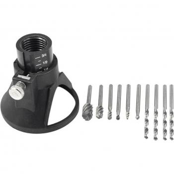 Electric Drill Wood Milling Burrs Set with Locator