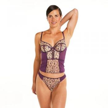 Damenunterwäsche „Venus“ von Pomm'Poire – Violett, Größe 38 und 40