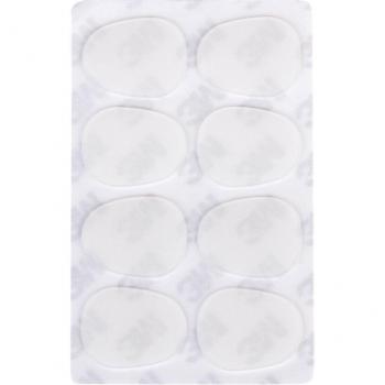 8-Pack Clear Mouthpiece Pads for Alto/Tenor Sax