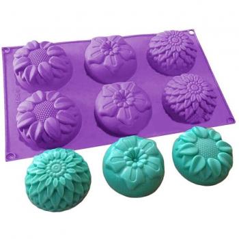 Reusable Flower Soap Molds