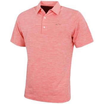 Bright Coral Greg Norman KX73 Golf Shirt – Men's L